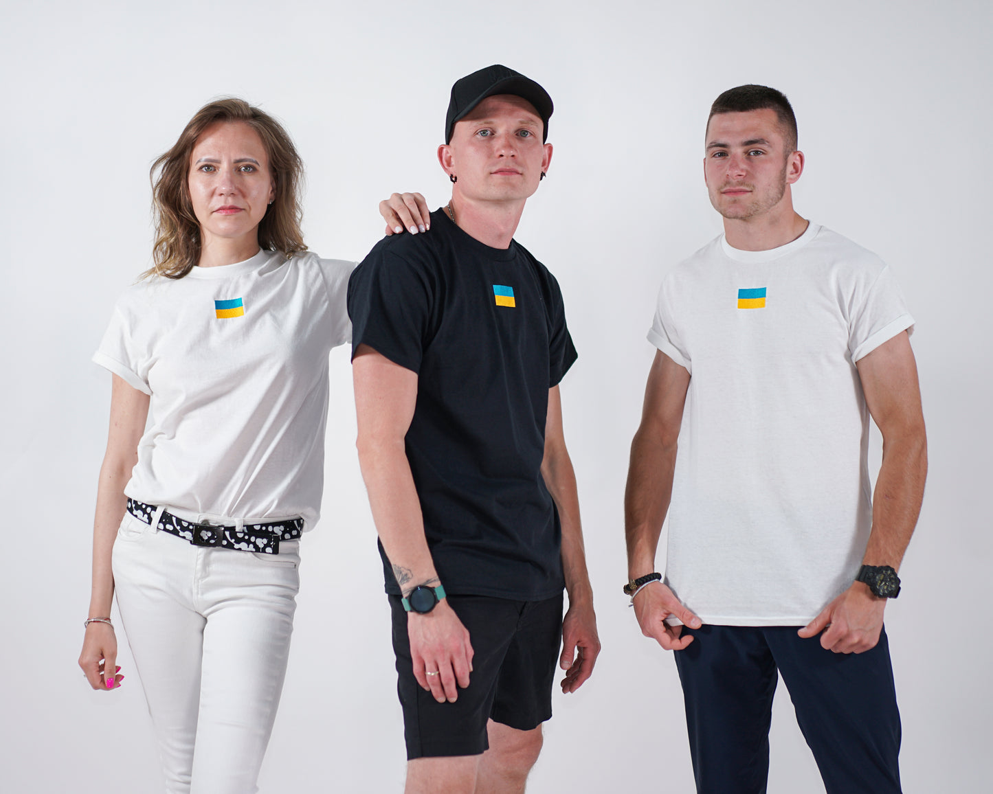 Кепка Чорний Вишитий Тризуб