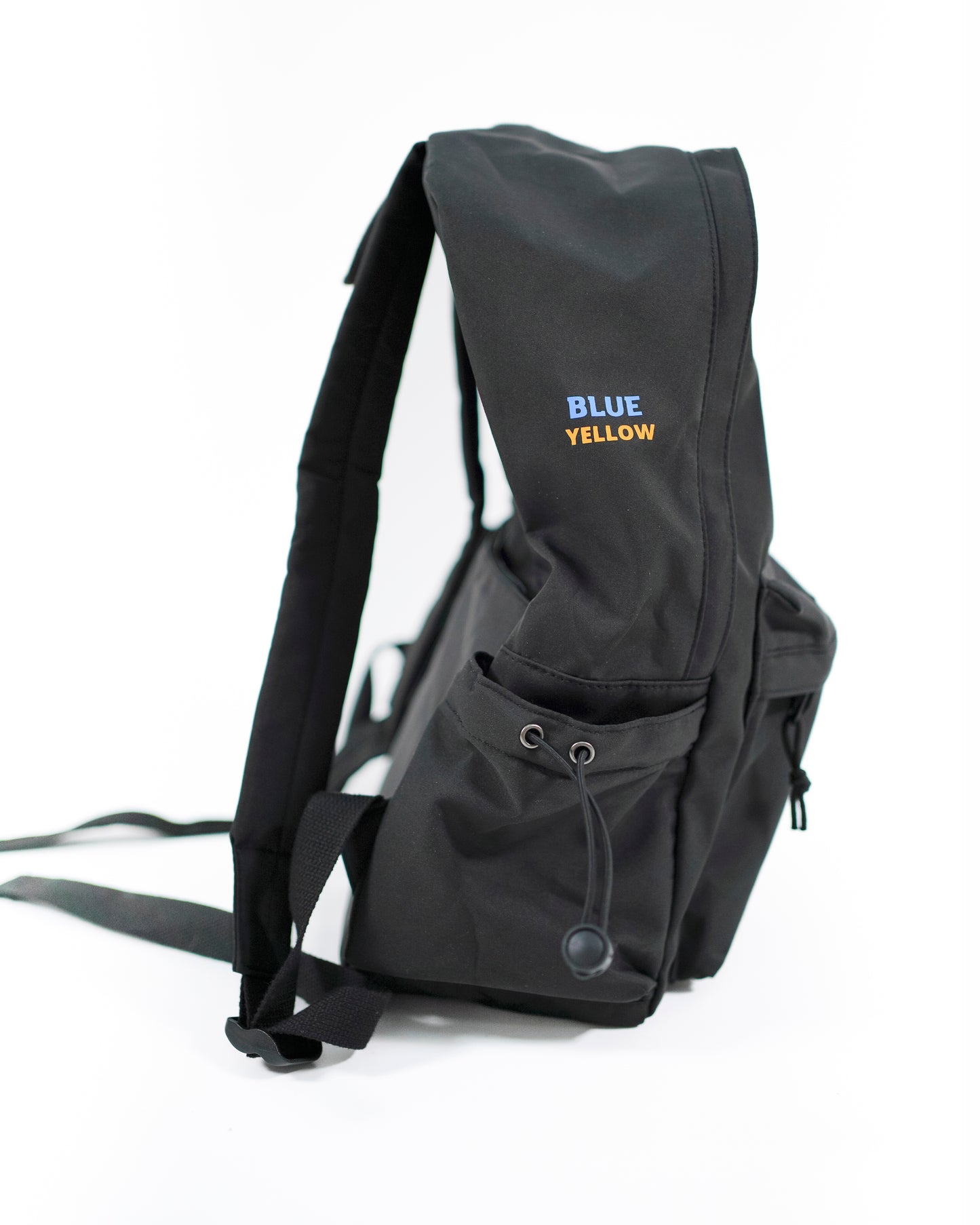 Backpack with Black Embroidered Truzyb | Ukrainian Trident Backpack