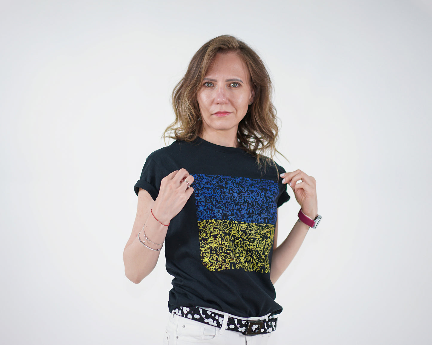 Parts of Nation | Ukrainian Flag T-shirt