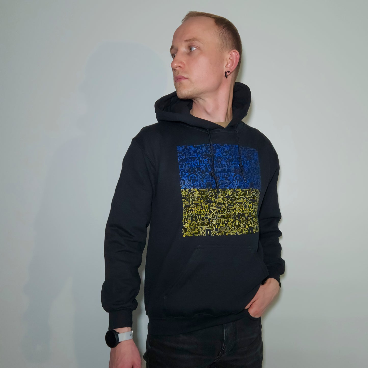 Parts of Nation | Ukrainian Flag Hoodie