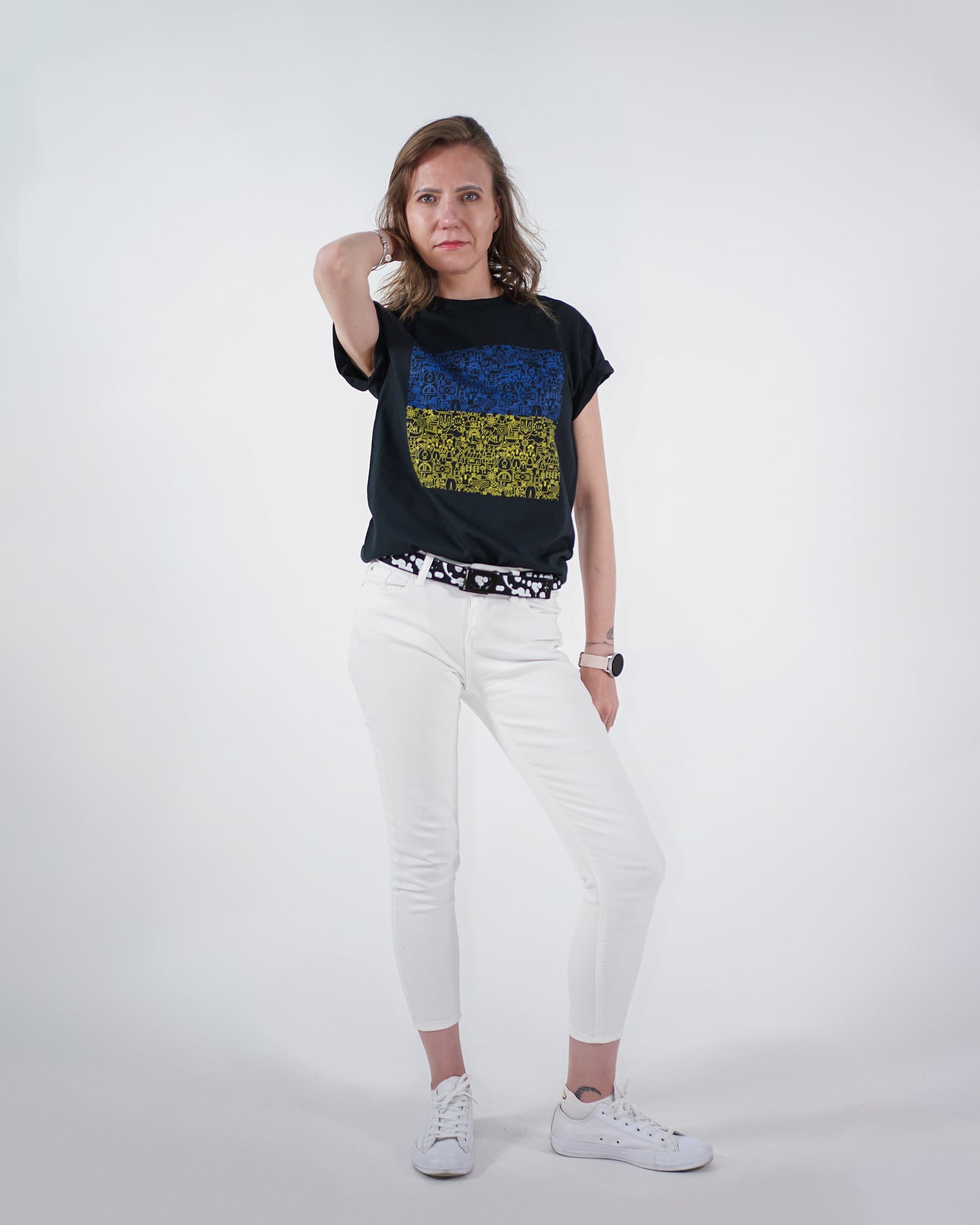 Parts of Nation | Ukrainian Flag T-shirt