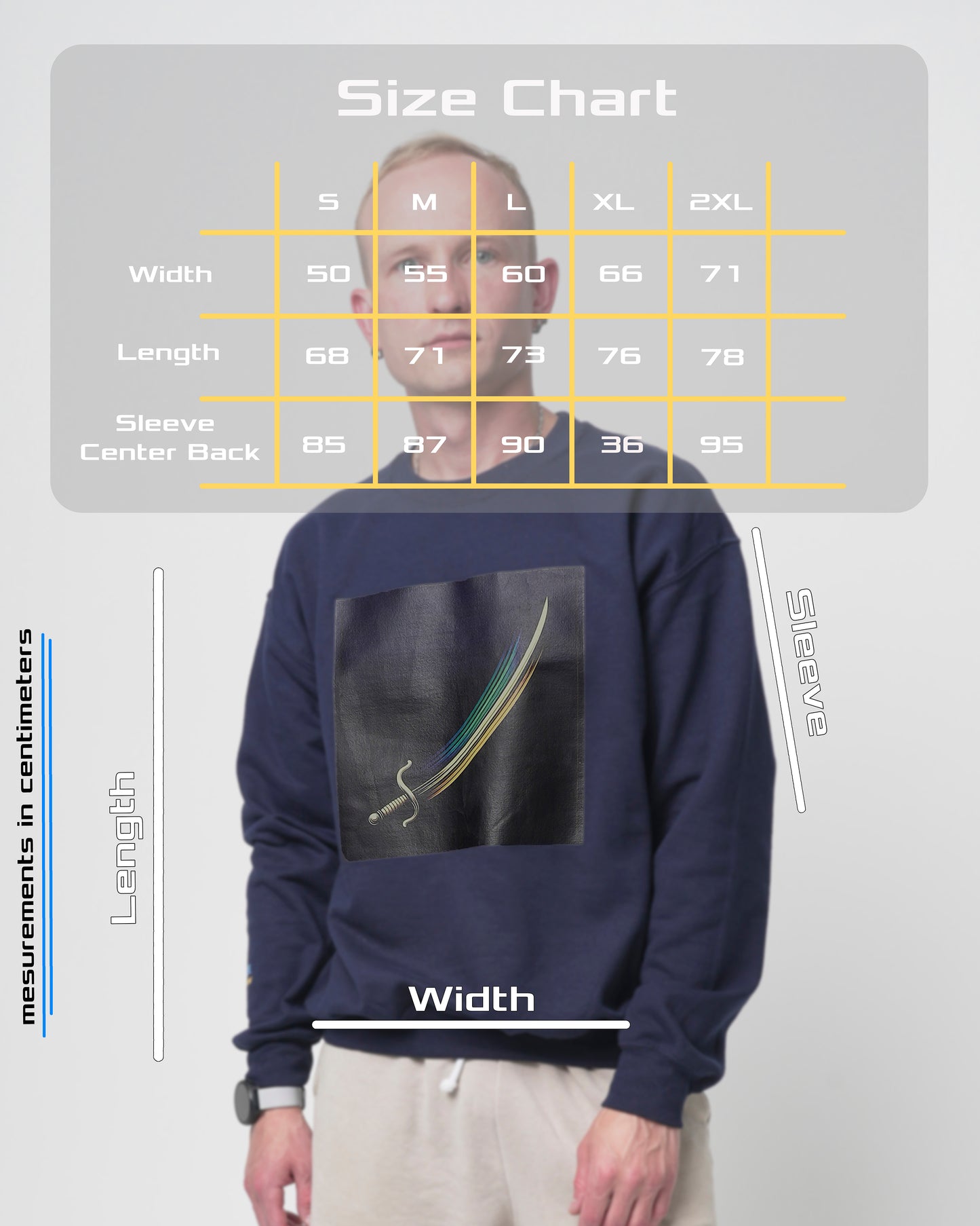 Shablya | Ukrainian Sword Sweatshirt